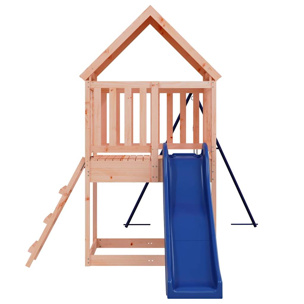 Outdoor Playset Natural wood Solid Douglas Fir Large Durable