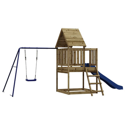 Outdoor Playset Blue, Pine
