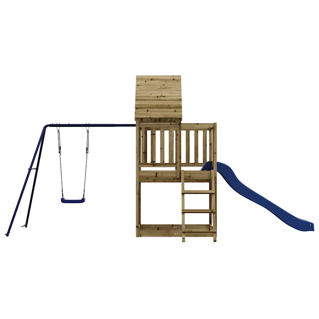 Outdoor Playset Blue, Pine