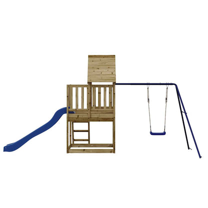 Outdoor Playset Blue, Pine