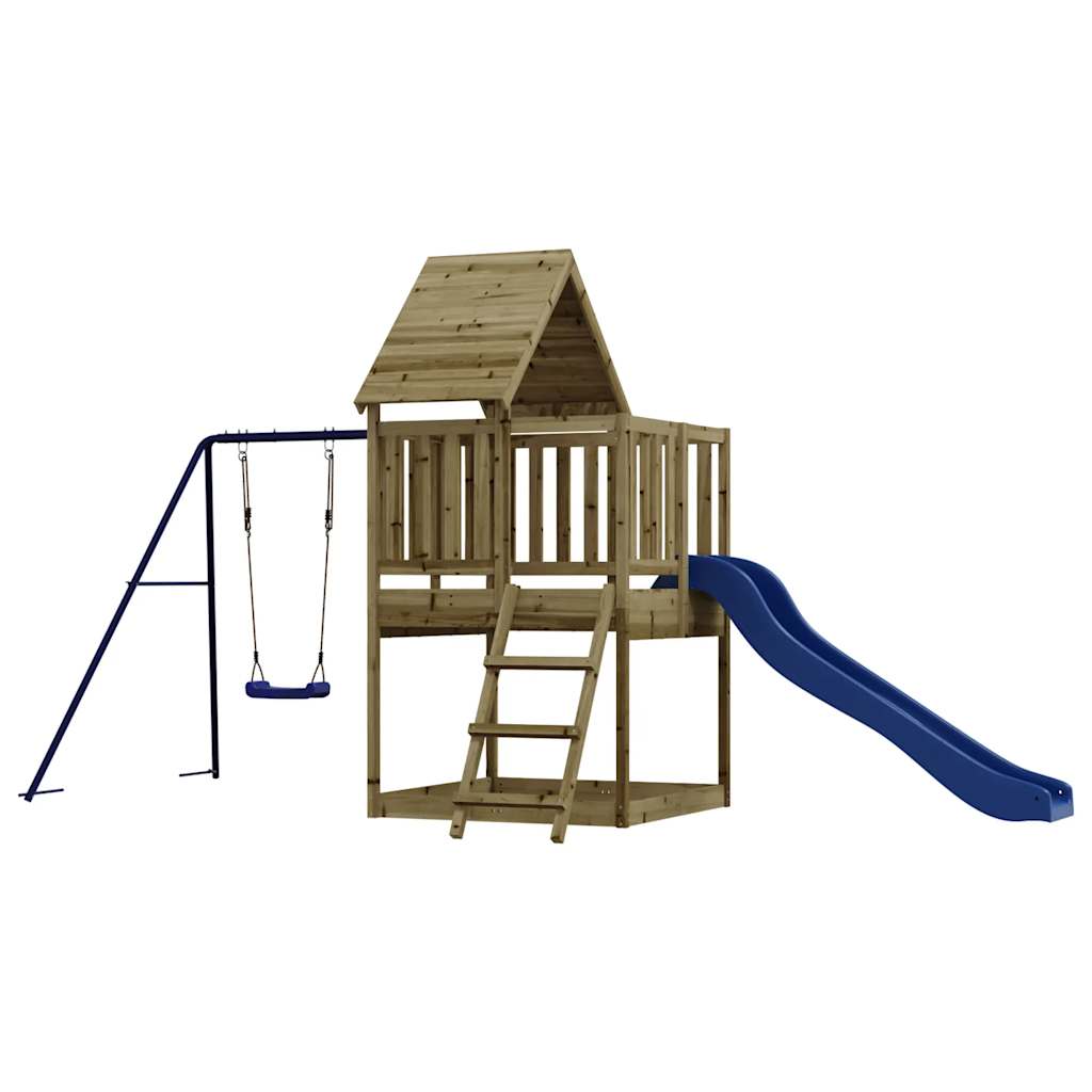 Outdoor Playset Blue, Pine