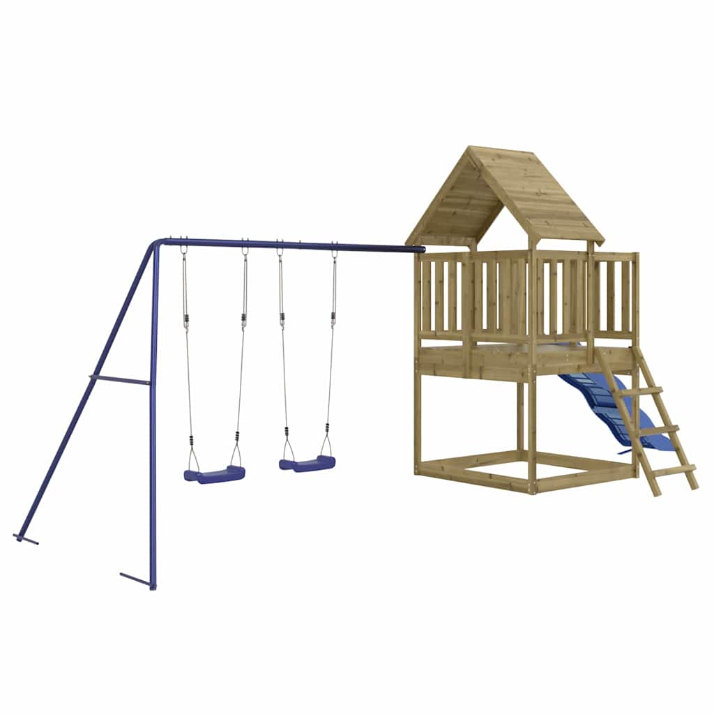 Outdoor Playset Pine, Blue