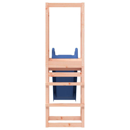 Outdoor Playset Natural wood and blue