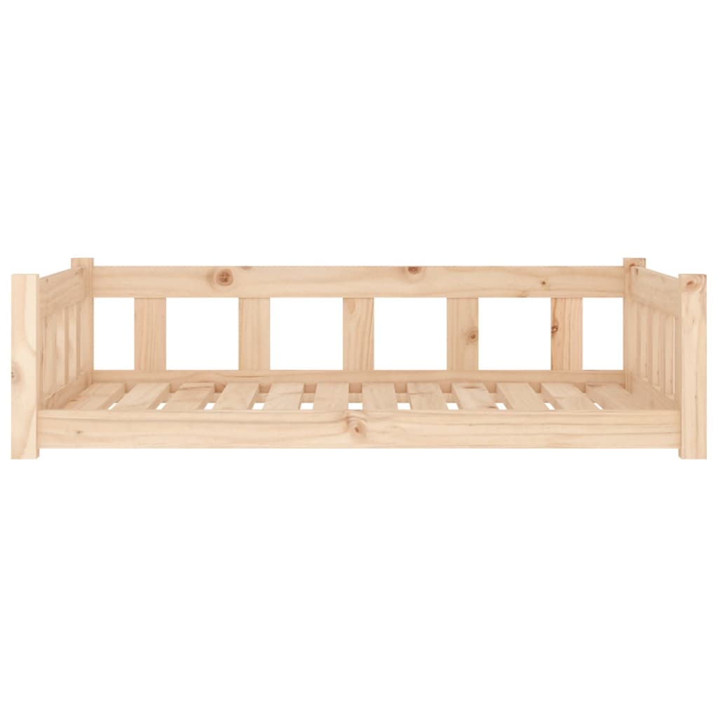 Dog Bed Natural Pine Solid Pine Wood 41.5 in x 29.7 in x 11.0 in