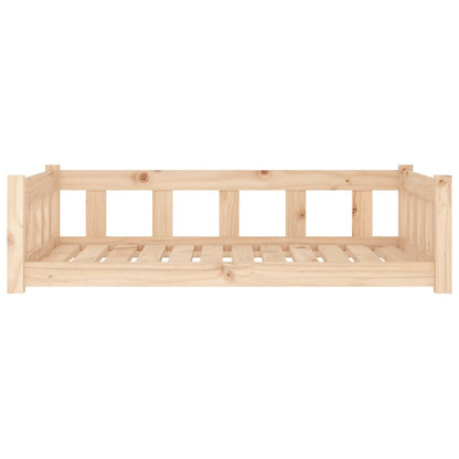Dog Bed Natural Pine Solid Pine Wood 41.5 in x 29.7 in x 11.0 in