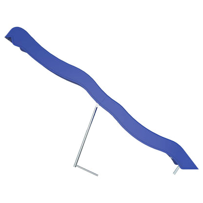 Play Slide Blue Polypropylene (PP) 82.7 in long Durable