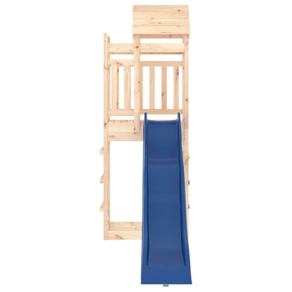 Outdoor Playset Natural Solid Pine Wood Medium Decorative Inlays