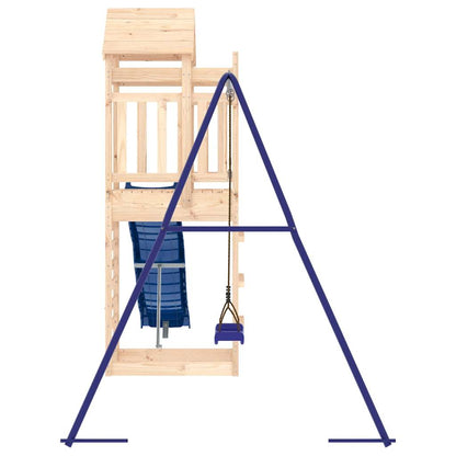 Outdoor Playset Natural Pine, Blue
