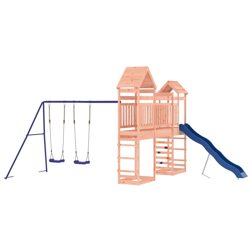 Outdoor Playset Blue, Brown