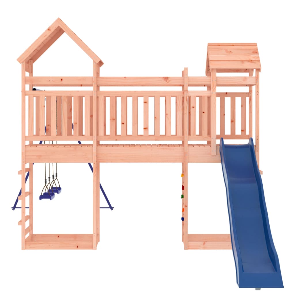 Outdoor Playset Blue, Brown