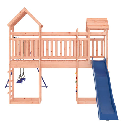 Outdoor Playset Blue, Brown