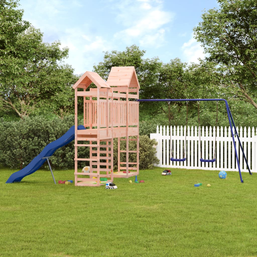 Outdoor Playset Blue, Brown