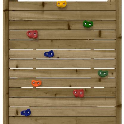 Outdoor Playset Brown and Blue