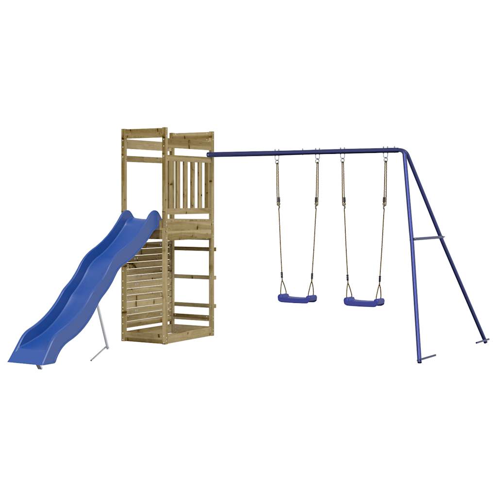 Outdoor Playset Pine Vacuum pressure treated pinewood Large