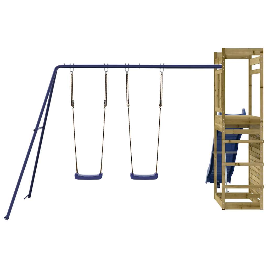 Outdoor Playset Pine Vacuum pressure treated pinewood Large