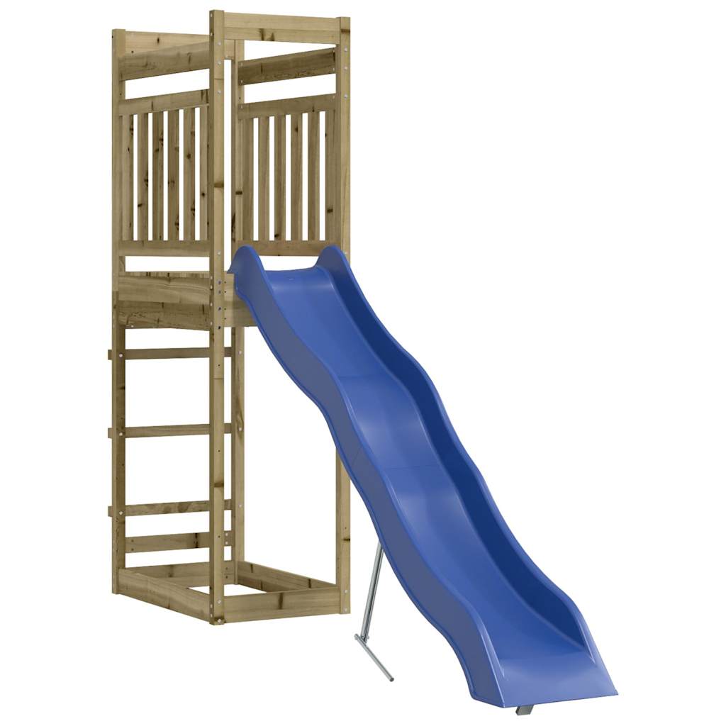 Outdoor Playset Natural Vacuum pressure treated pinewood Large