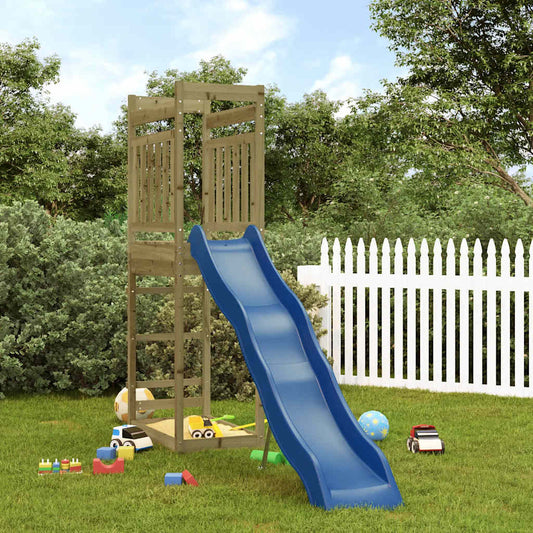 Outdoor Playset Natural Vacuum pressure treated pinewood Large