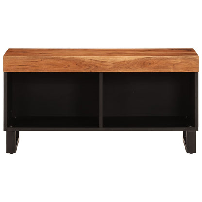 TV Cabinet Natural Wood Solid Acacia Wood Medium TV Cabinet