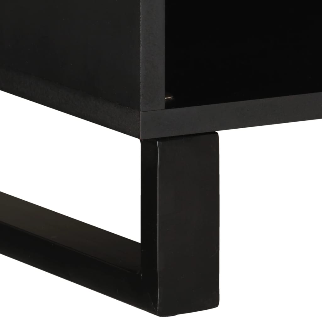 TV Cabinet Natural Wood Solid Acacia Wood Medium TV Cabinet