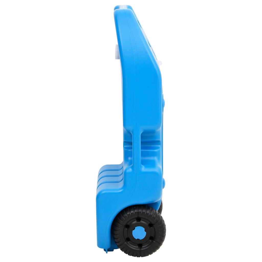 Wheeled Water Tank for Camping 6.6 gal Blue
