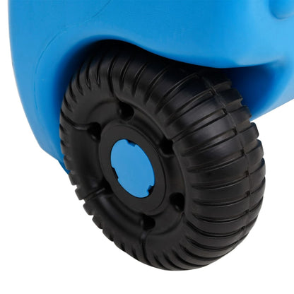 Wheeled Water Tank for Camping 6.6 gal Blue