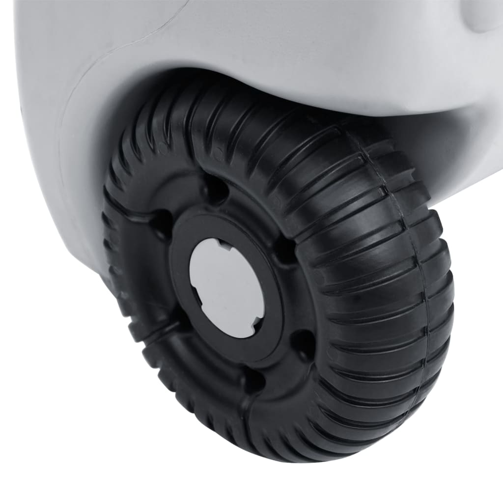 Wheeled Water Tank for Camping 6.6 gal Gray