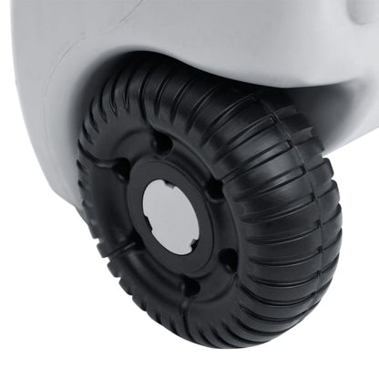 Wheeled Water Tank for Camping 6.6 gal Gray