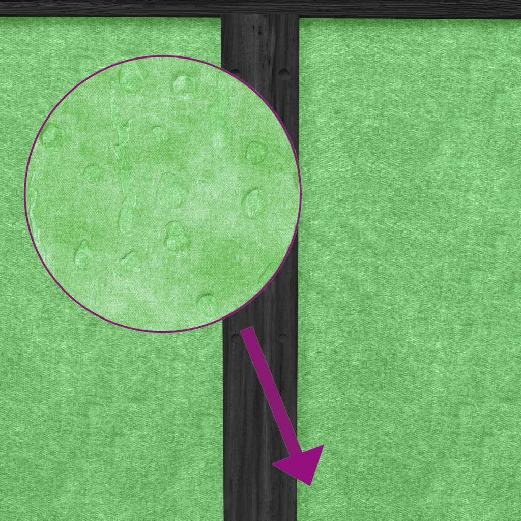 Rabbit Hutch Grey Solid pine wood, plywood, wire mesh