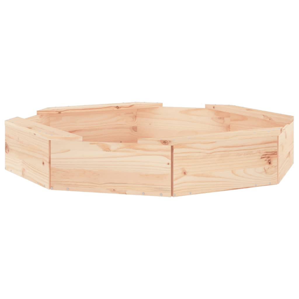 Sandbox Natural wood Solid pine wood Medium Durable Sandpit