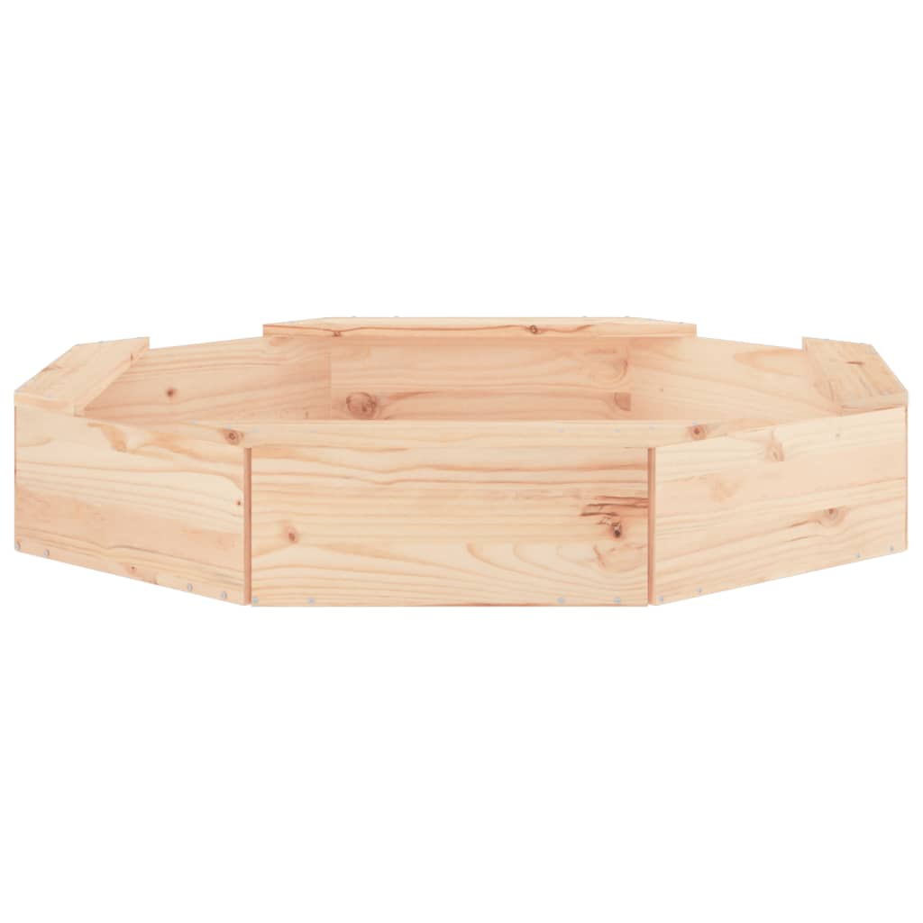 Sandbox Natural wood Solid pine wood Medium Durable Sandpit