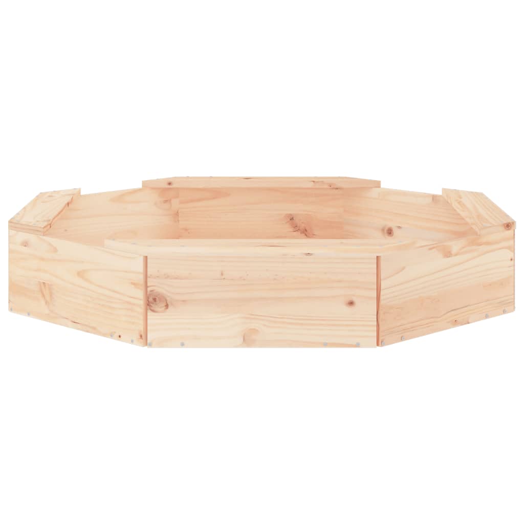 Sandbox Natural wood Solid pine wood Medium Durable Sandpit