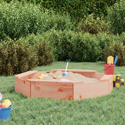 Sandbox Natural Wood Solid Douglas Fir wood Medium Durable