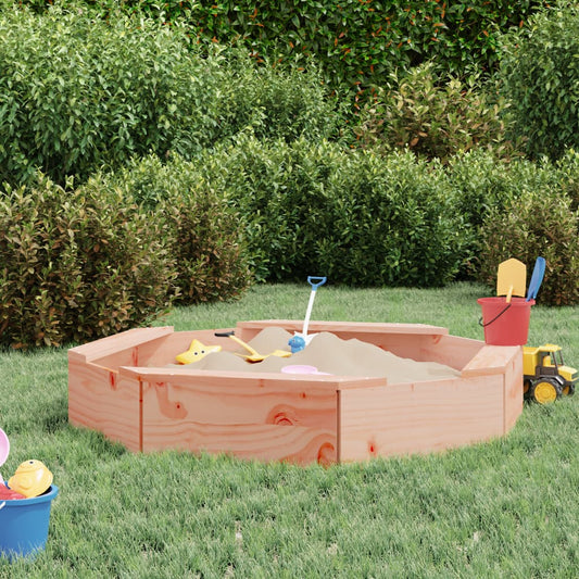 Sandbox Natural Wood Solid Douglas Fir wood Medium Durable