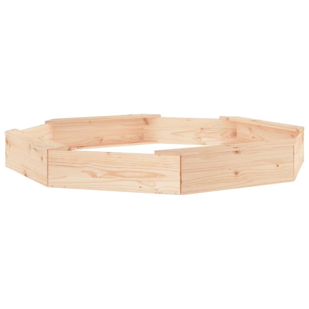 Sandbox Natural Pine Solid pine wood (untreated)