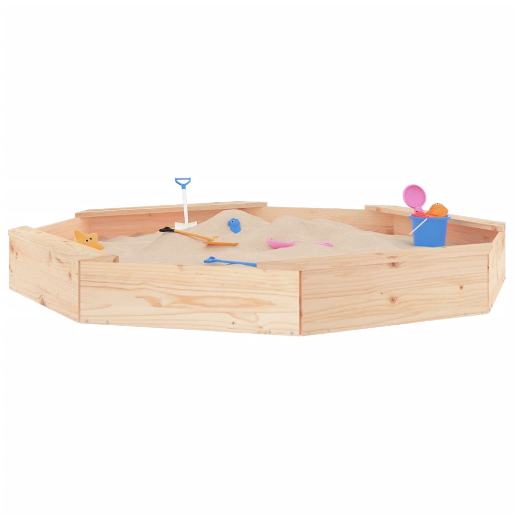 Sandbox Natural Pine Solid pine wood (untreated)