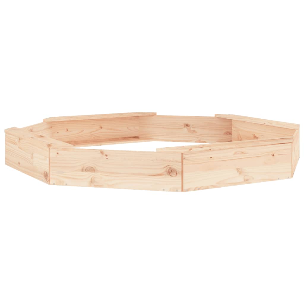 Sandbox Natural Pine Solid pine wood (untreated)