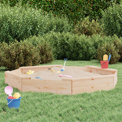 Sandbox Natural Pine Solid pine wood (untreated)