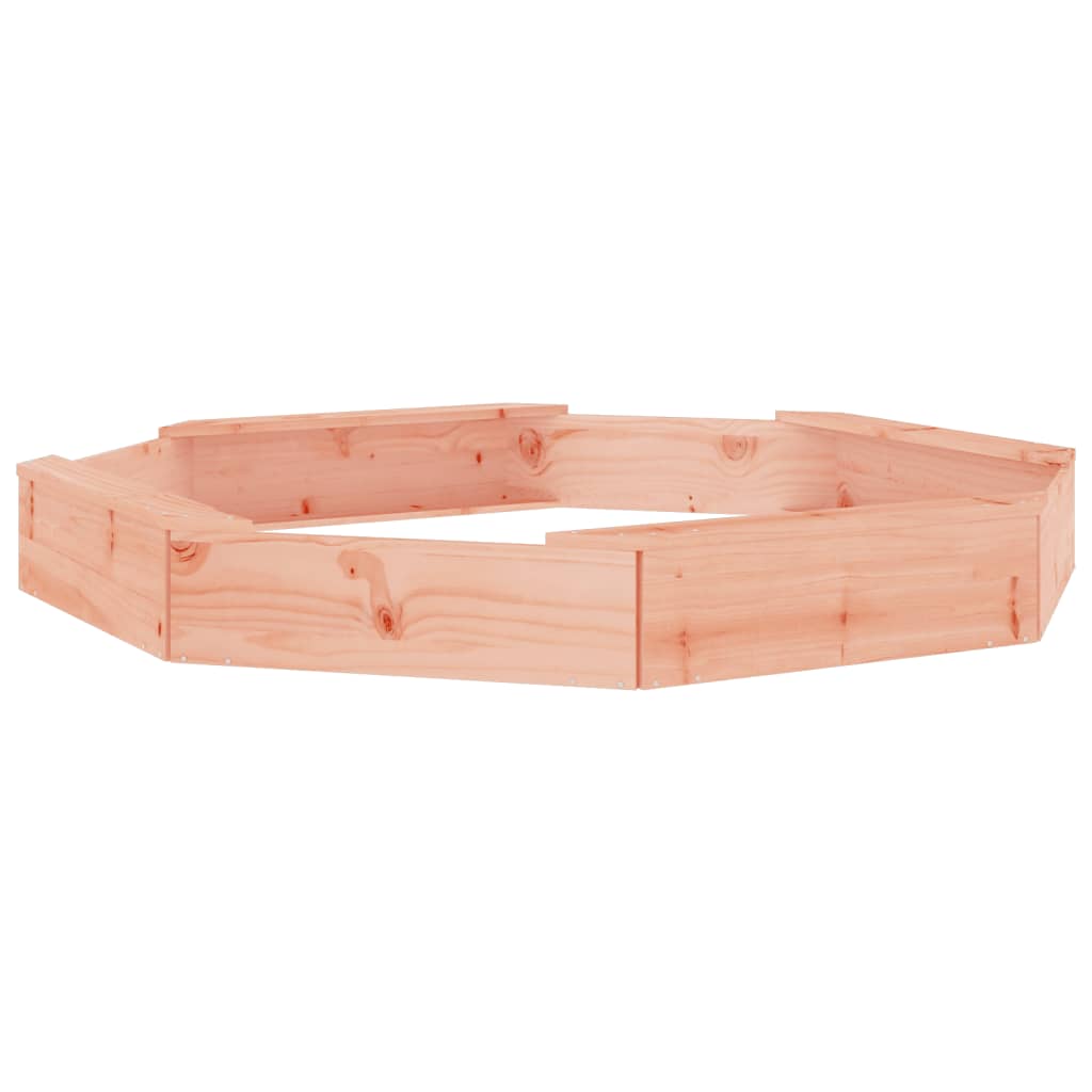 Sandbox Natural wood Solid douglas wood Large Durable Sandbox
