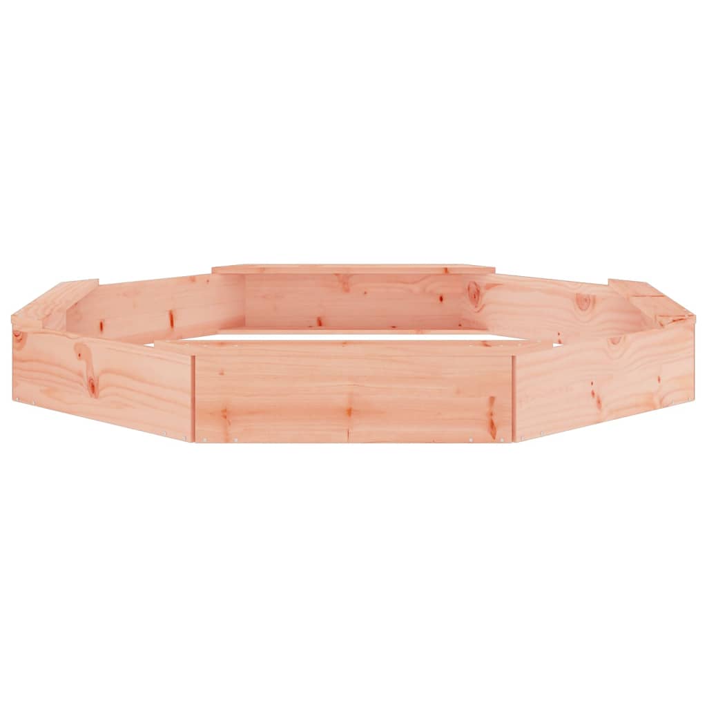 Sandbox Natural wood Solid douglas wood Large Durable Sandbox