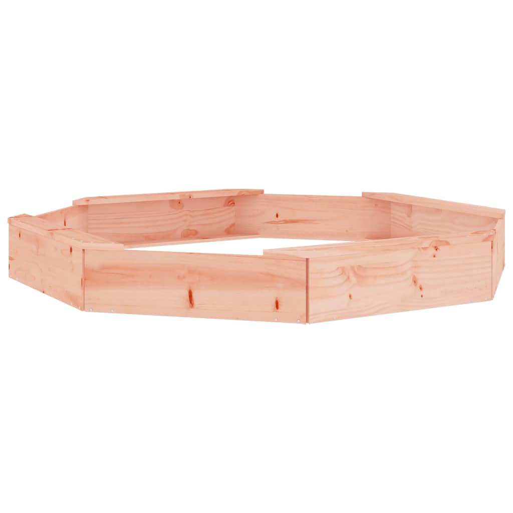 Sandbox Natural wood Solid douglas wood Large Durable Sandbox