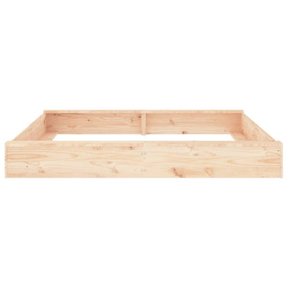 Sandbox Natural Pine Solid Pine Wood Medium Seats Many Sandbox
