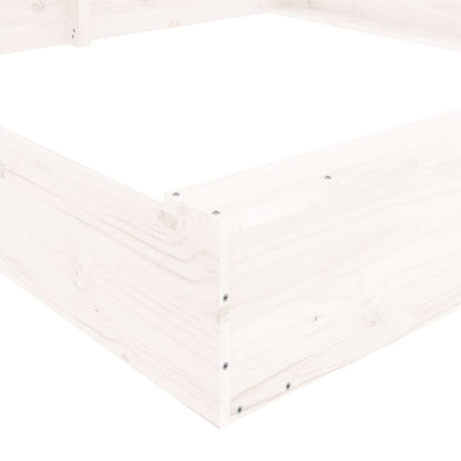Sandbox White Pine wood 63.0 in x 63.0 in Tough Sandbox