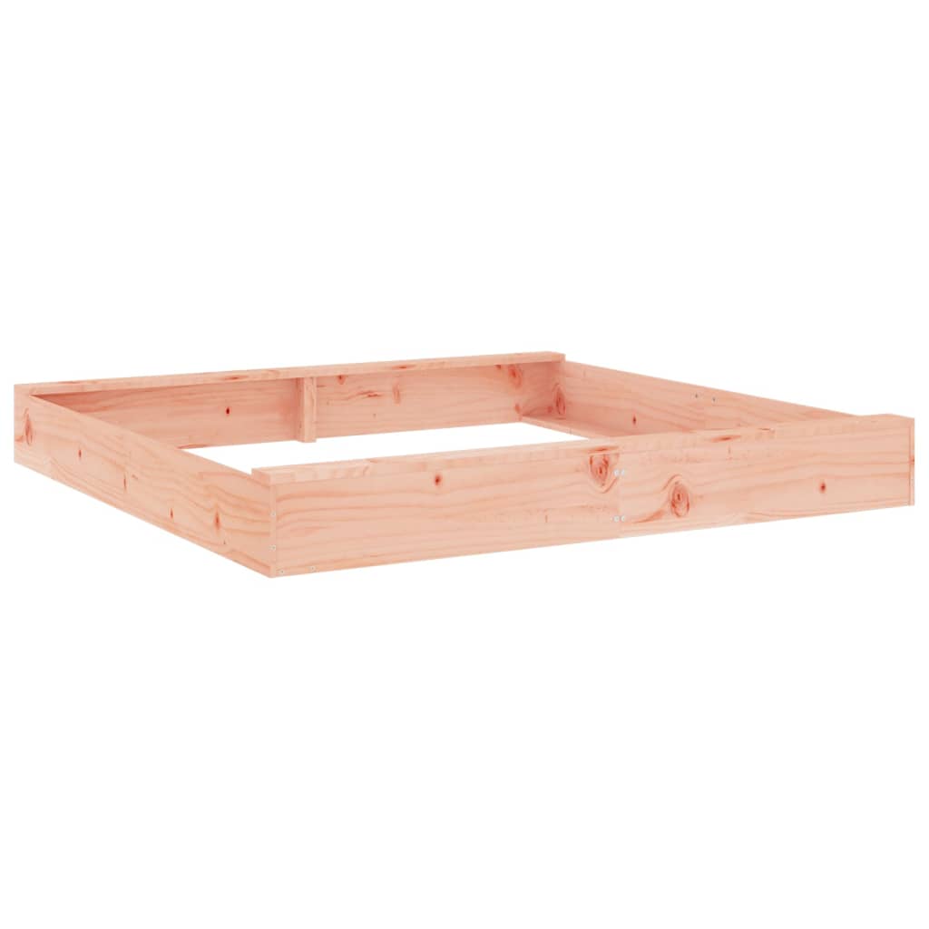 Sandbox Natural wood Solid Douglas wood 63.0 x 63.0 x 7.9 in