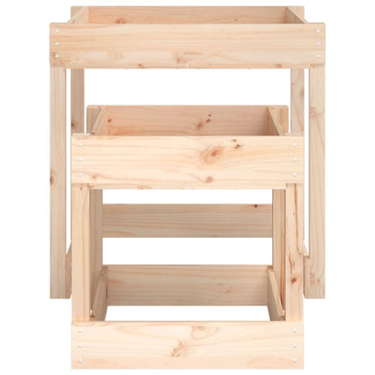Sand Table Natural Wood Solid Pine Wood Small footprint