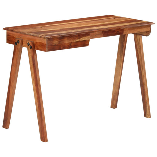 Writing Desk Honey Solid acacia wood Writing Desk Rectangular