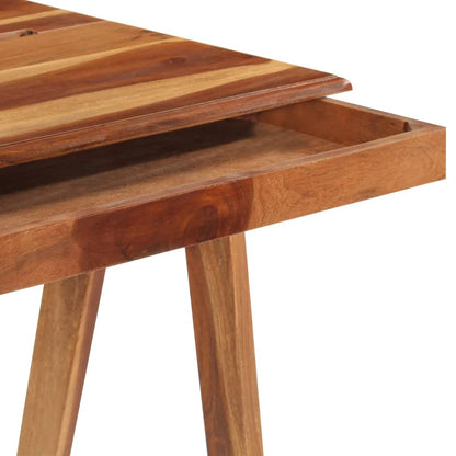 Writing Desk Honey Solid acacia wood Writing Desk Rectangular
