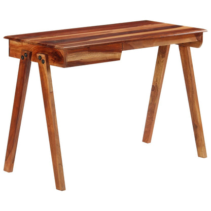 Writing Desk Honey Solid acacia wood Writing Desk Rectangular