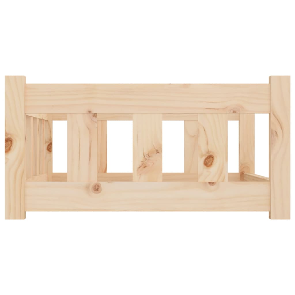 Dog Bed Natural Wood Solid Pine Wood Medium Durable Dog Bed