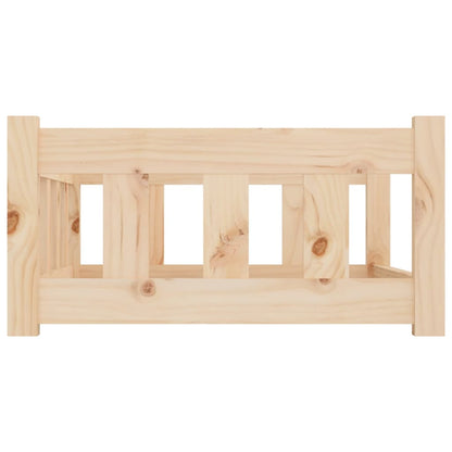 Dog Bed Natural Wood Solid Pine Wood Medium Durable Dog Bed