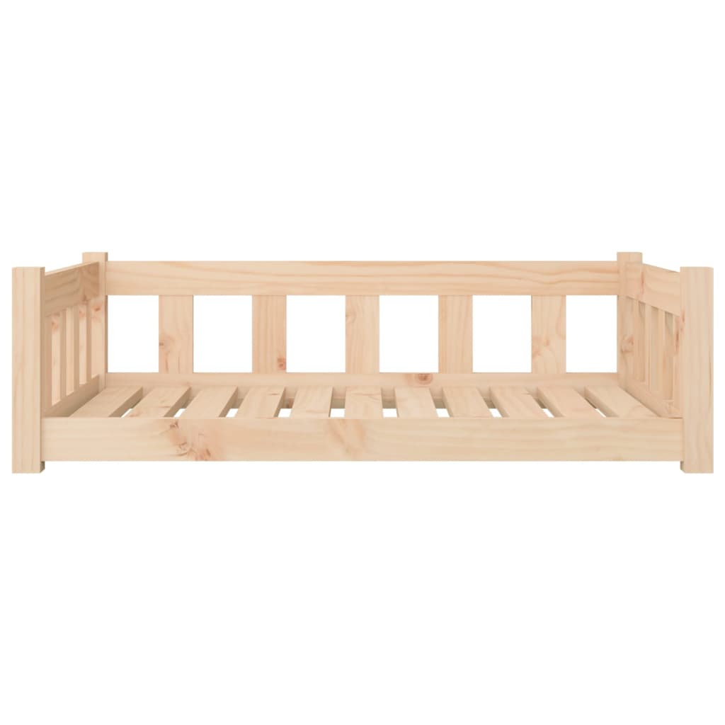 Dog Bed Solid Pine Wood Large Durable Dog Bed Rectangular